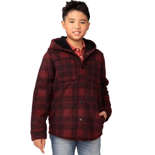 Boys' Chill Out Fleece Hooded Jacket