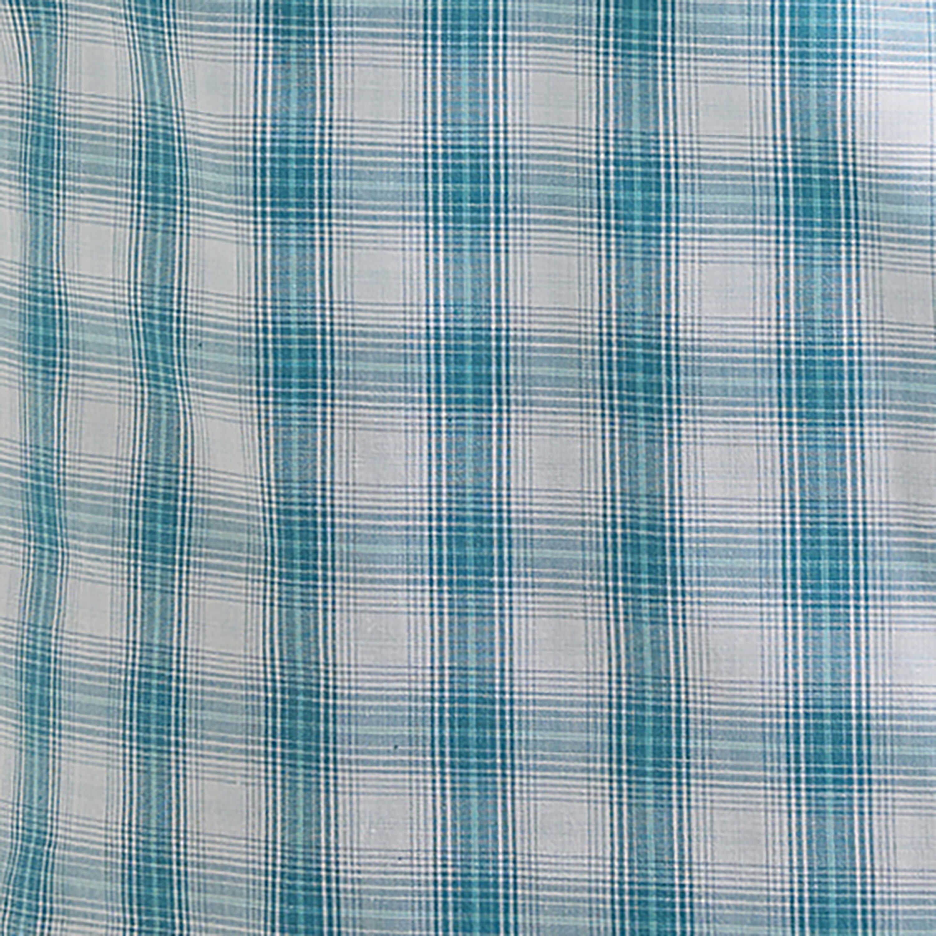 Men's Wrinkle Resist Short Sleeve Western Snap Plaid Shirt