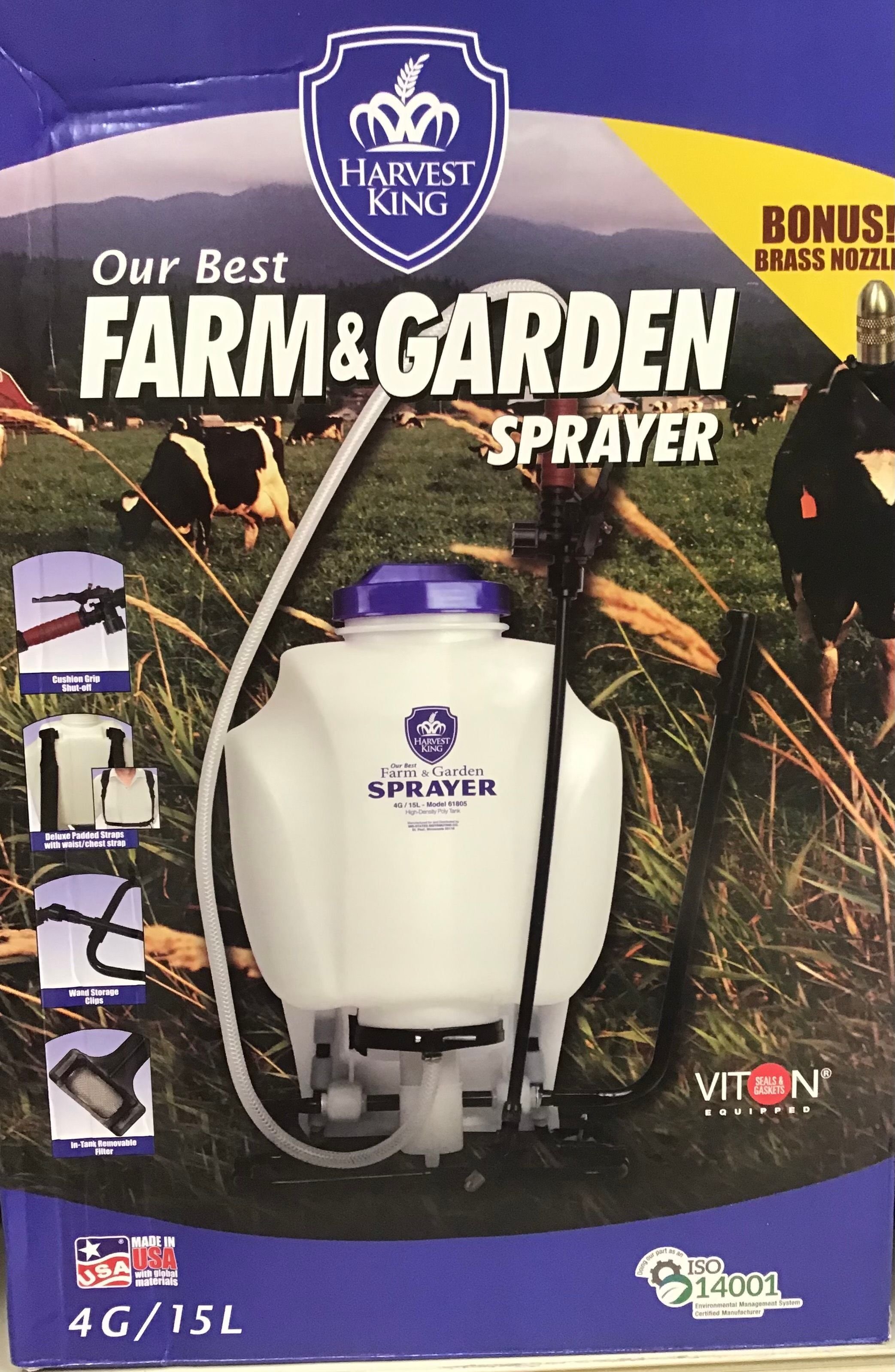 sayk.fam Chapin Back Pack Sprayer - 4 Gallon