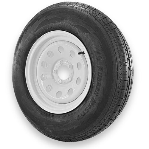 High Speed Trailer Tire Assembly 10-Ply ST225/75R15 TL (5 on 4.5 Bolt Pattern)