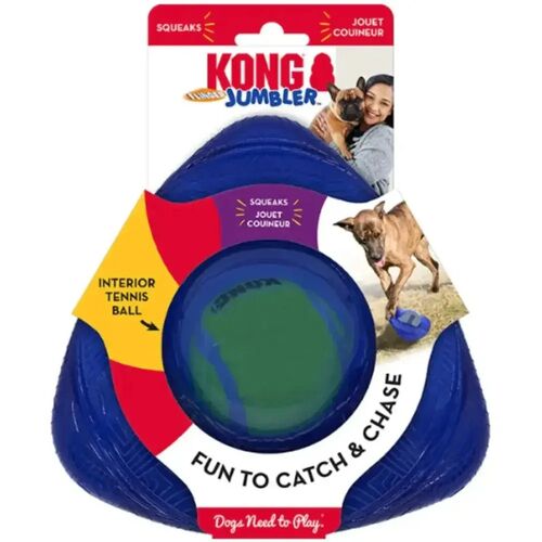 Jumbler Flinger Dog Toy in Assorted Colors - Medium/Large