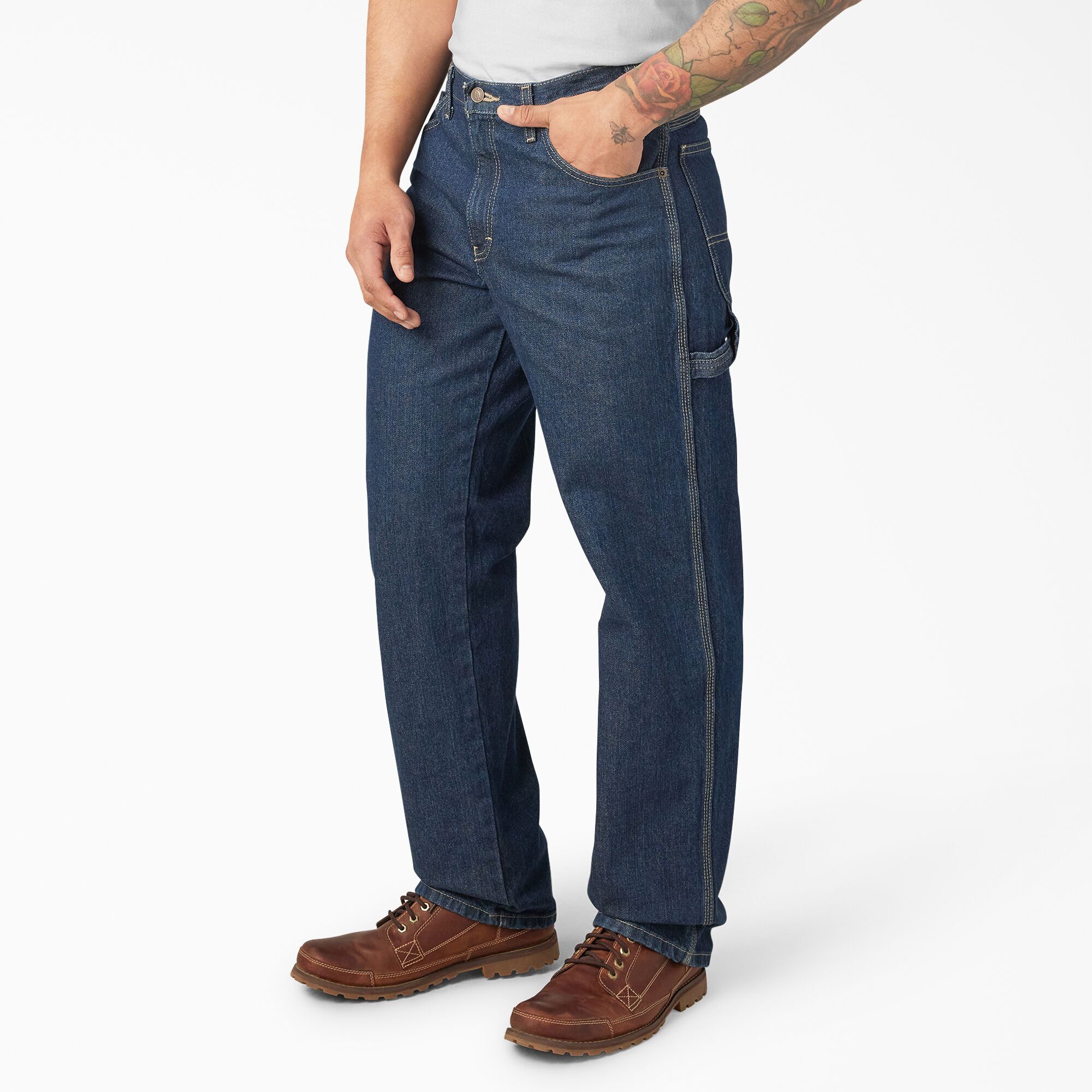 Dickies Men's Relaxed Fit Heavyweight Carpenter Jean