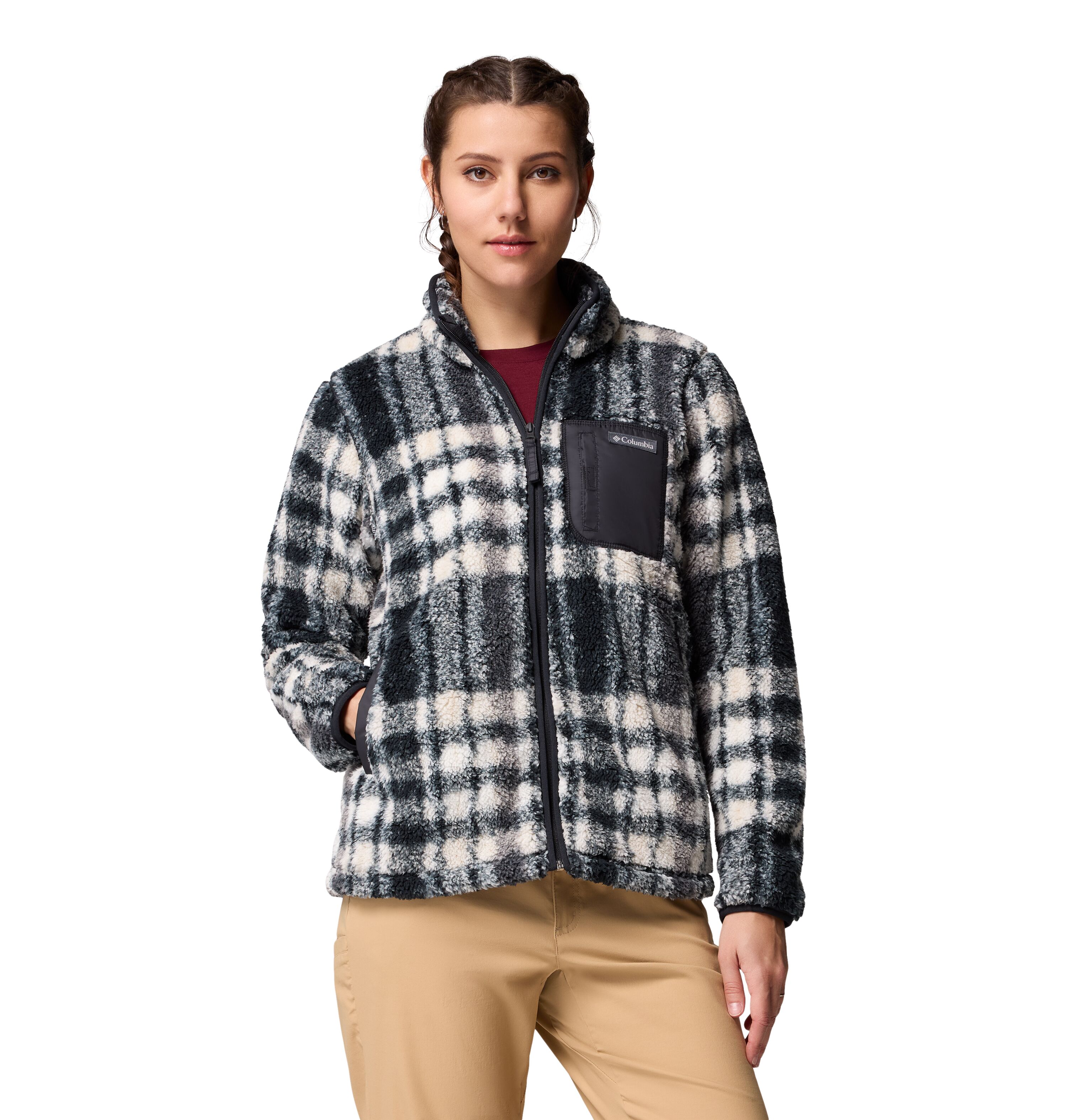 Women's West Bend II Print Full Zip Fleece Jacket