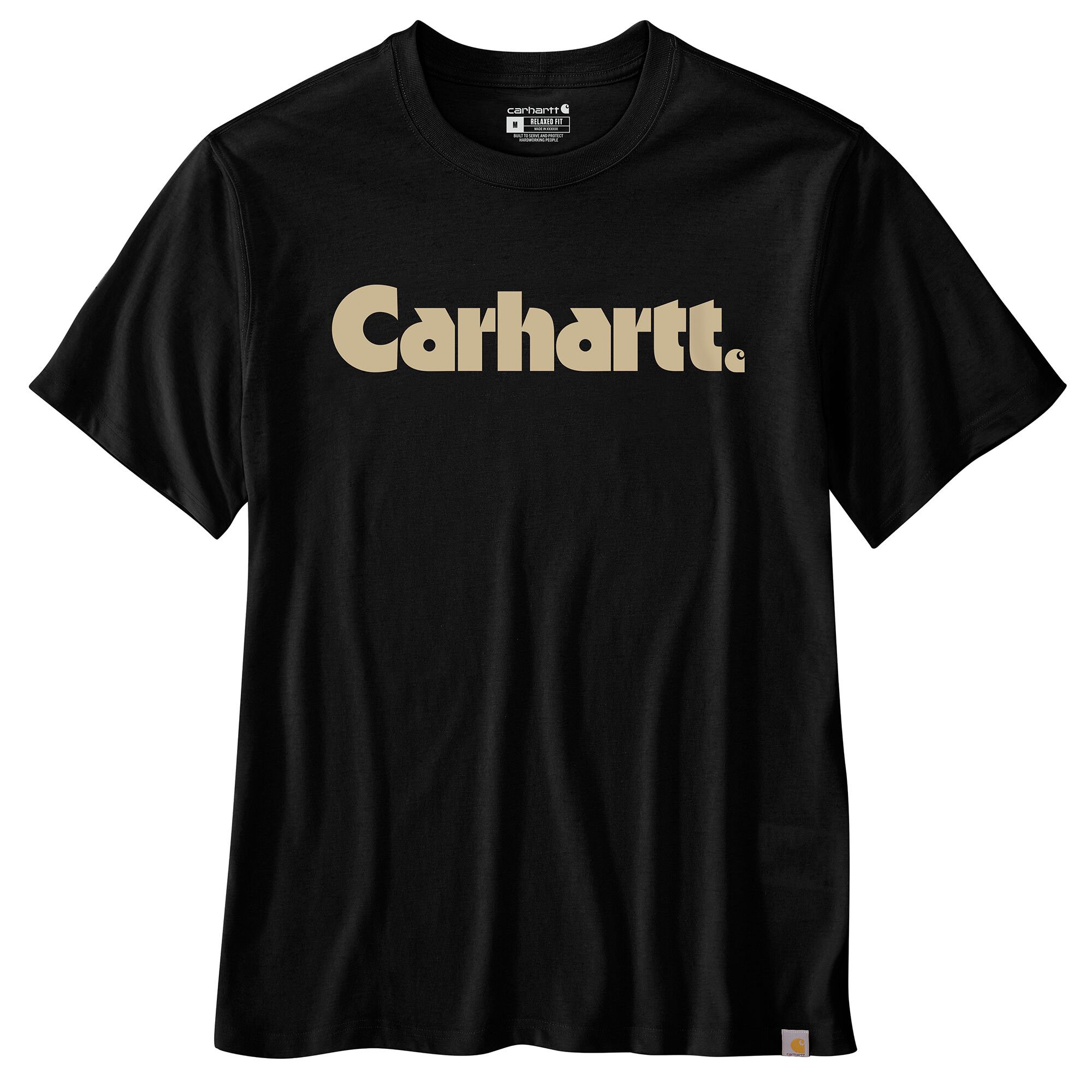 Carhartt Men's Relaxed Fit Lightweight Short Sleeve Logo