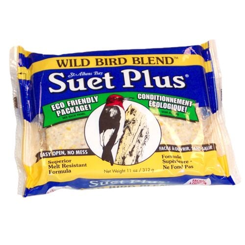Suet Plus Wild Bird Blend Suet Cake - 11 oz