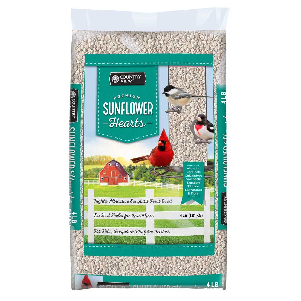 Sunflower Hearts Birdseed