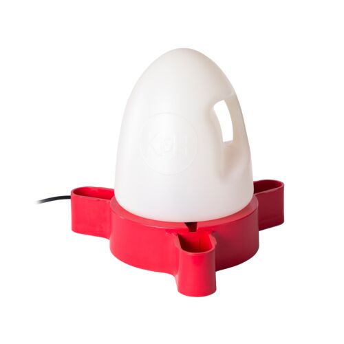 Heated Duck Waterer - 2.5 Gallon