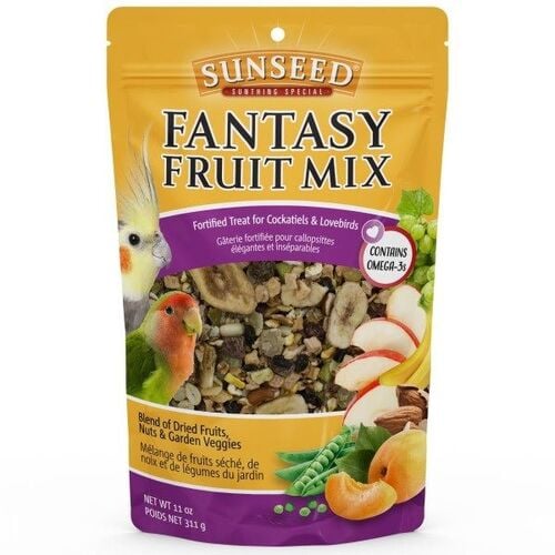 Fantasy Fruit Mix for Cockatiels & Lovebirds 11 oz