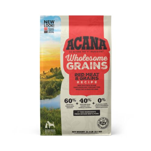 Wholesome Grains Red Meats Dry Dog Food - 22.5 Lb