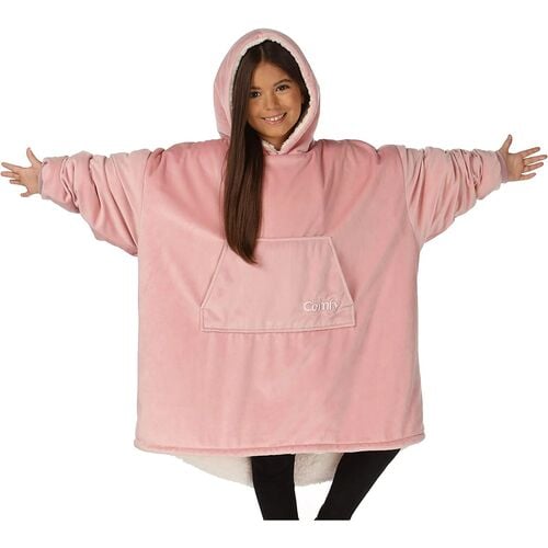 Original Jr Oversized Wearable Blanket for Kids in Blush