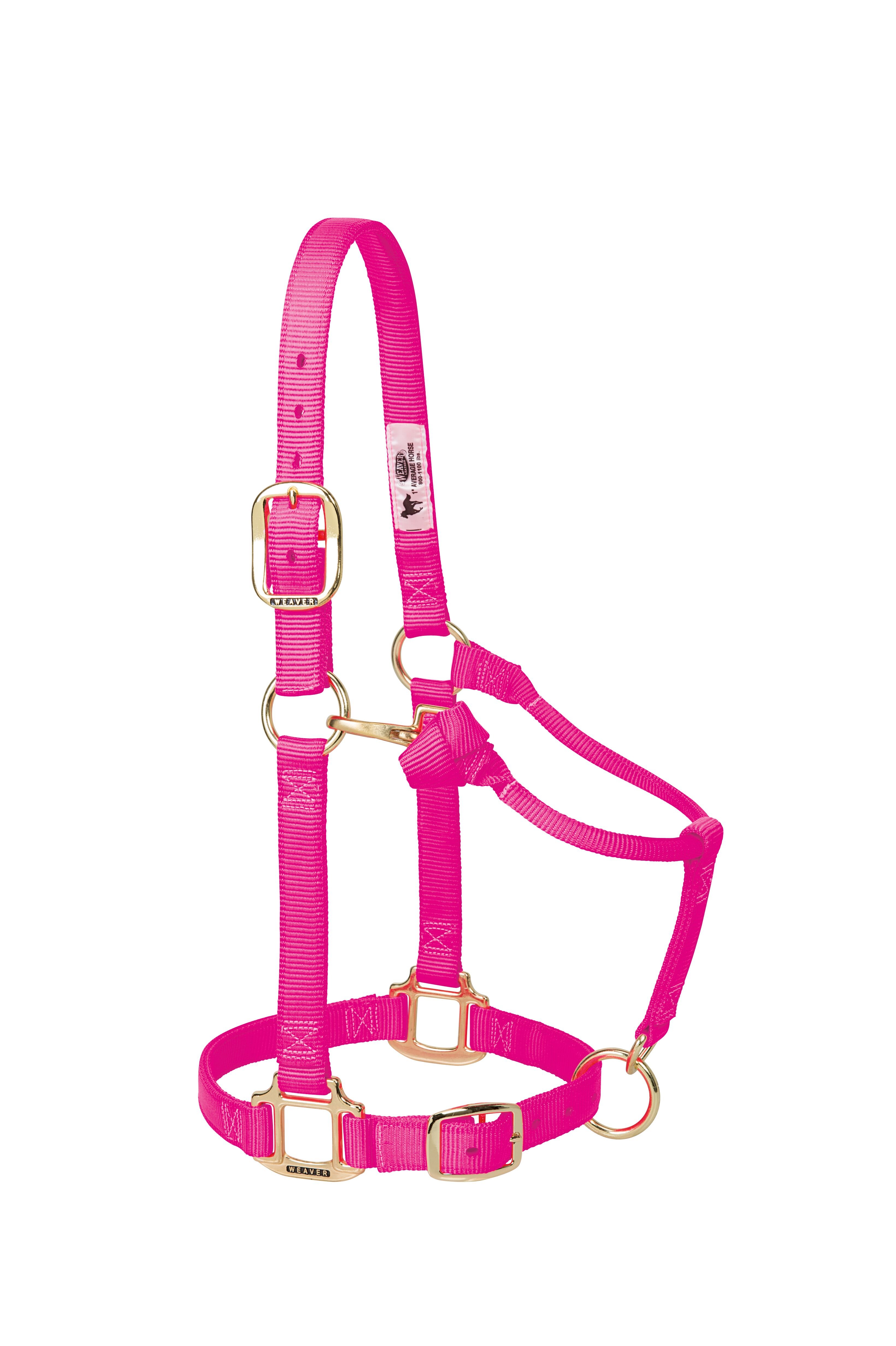 1" Adjustable Chin & Throat Snap Horse Halter