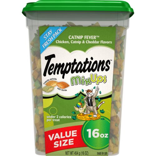 Mixups Catnip Fever Cat Treats Value Pack - 16 oz