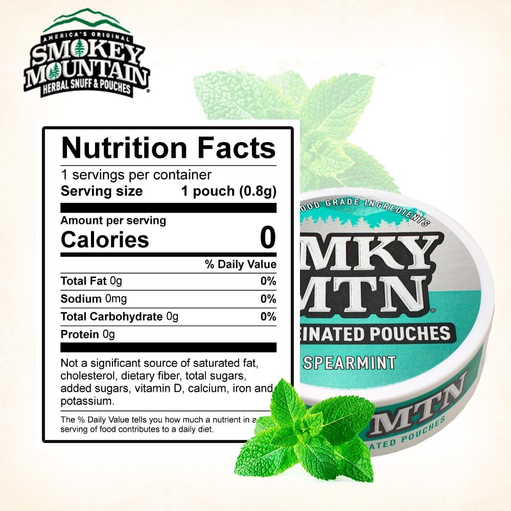 smokey mountain tobacco free pouches Tobacco-Free Alternatives: Why You'll Love Our Herbal Snuff Flavors Herbal Snuff & manufacturing plant in Coppell Smokey Mountain Caffeinated Pouches in