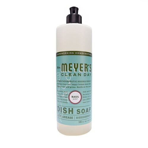 Basil Liquid Dish Soap - 16 Oz