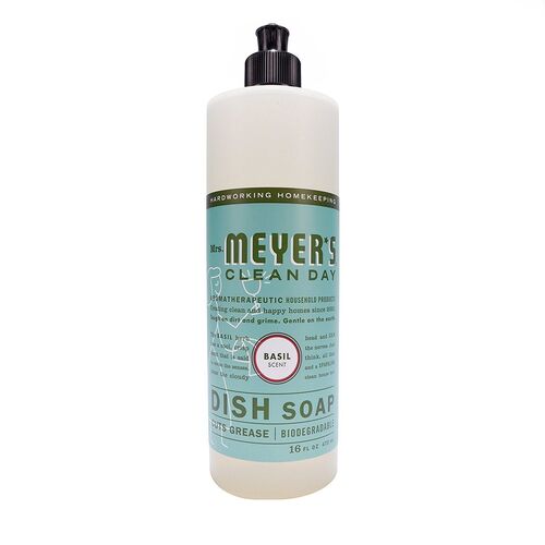 Basil Liquid Dish Soap - 16 Oz