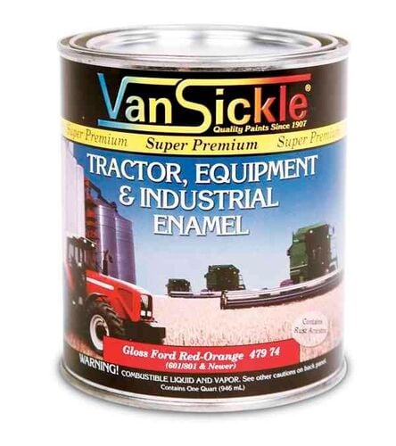 Tractor, Equipment, & Industrial Enamel in Ford Red-Orange - 1 Quart