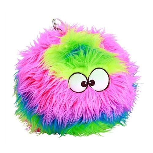 Furballz  Dog Toy in Rainbow Print