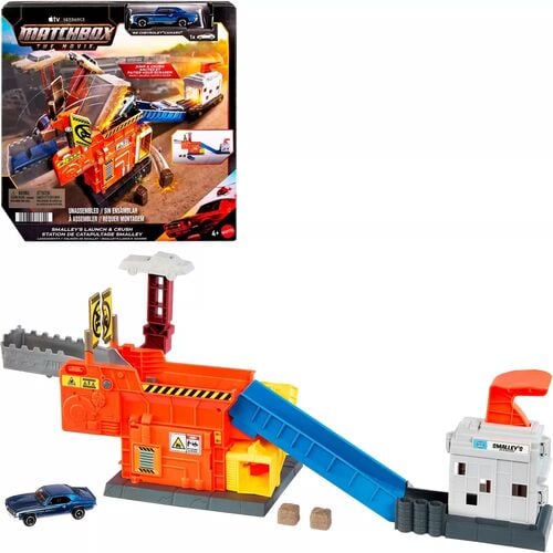 The Movie Smalley's Launch & Crush Playset