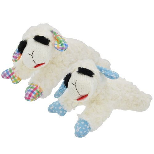 Lamb Chop Spring Plush Dog Toy