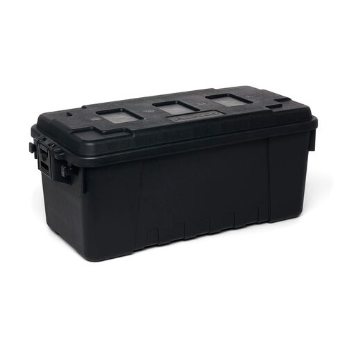 Sportsman's Medium Trunk in Black - 68 Quart