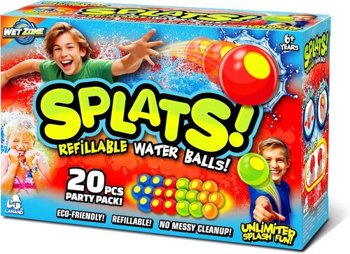 Splats! Refillable Water Balls - 20-Pack