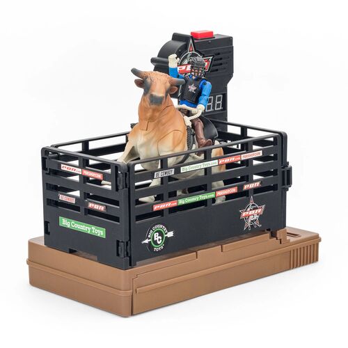PBR Bucking Bull & Rider Playset