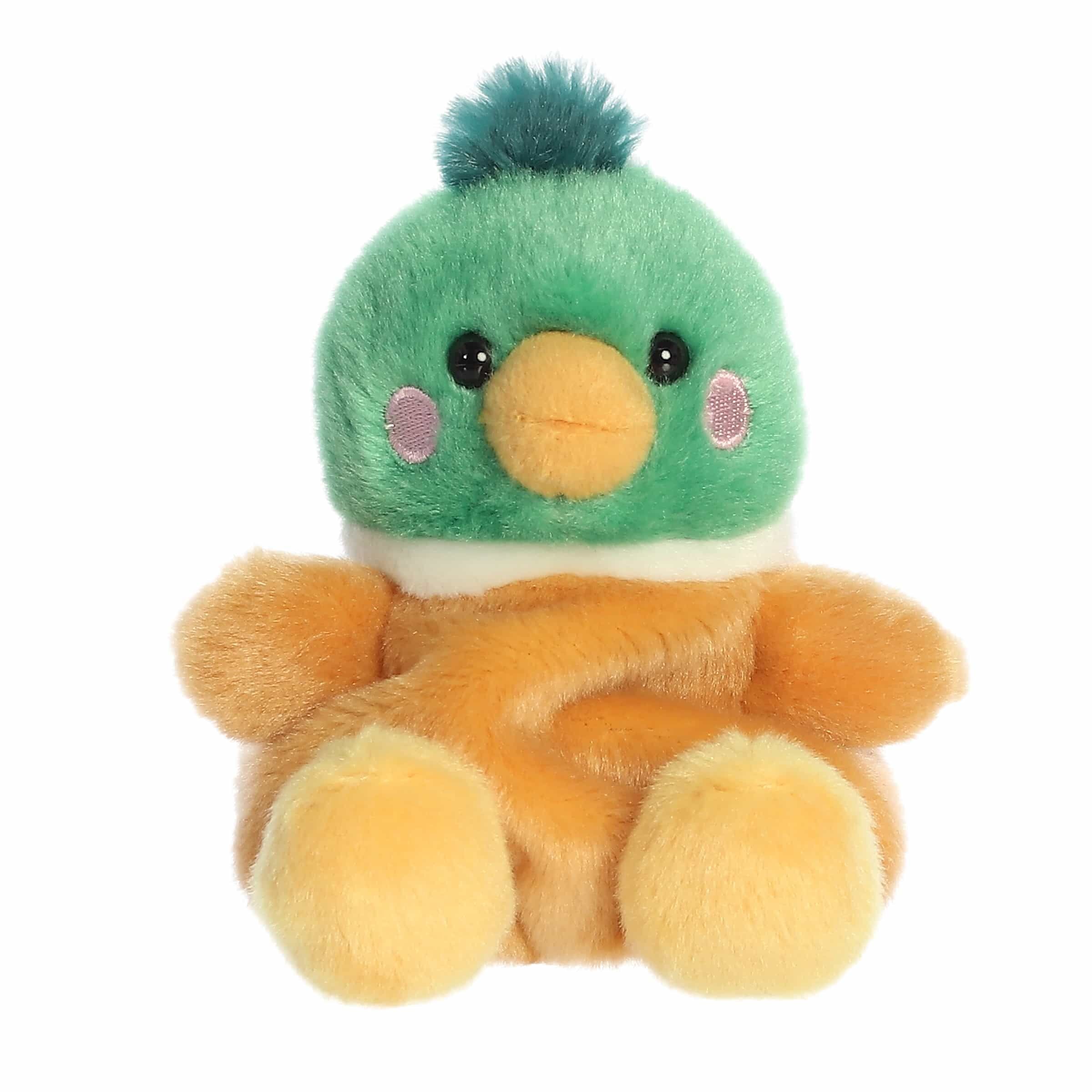Aurora World Palm Pals Puddles Mallard Duck - 5