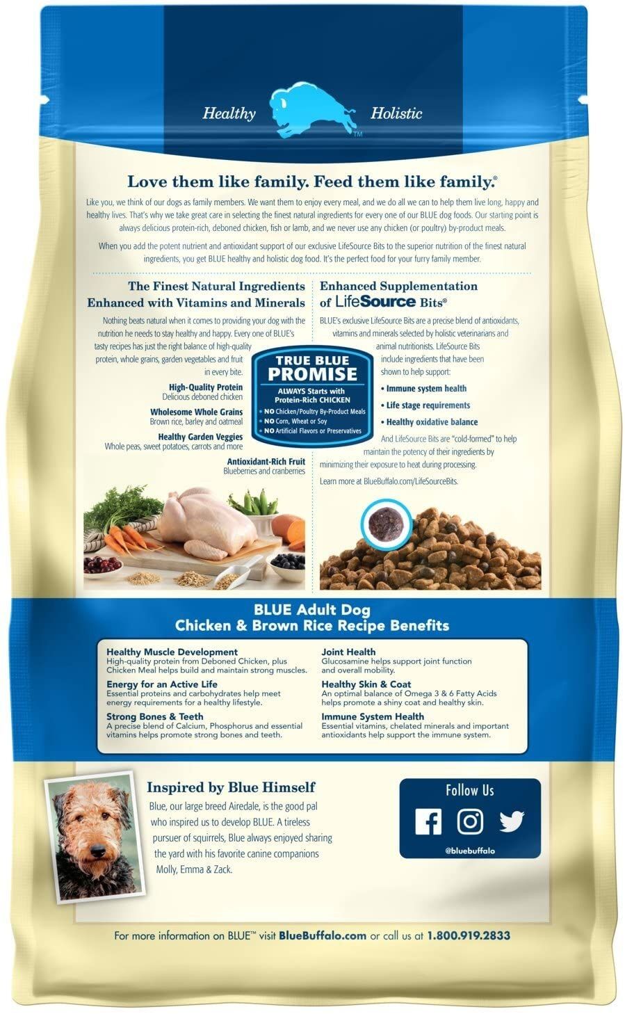 Chicken & Brown Rice Dog Food
