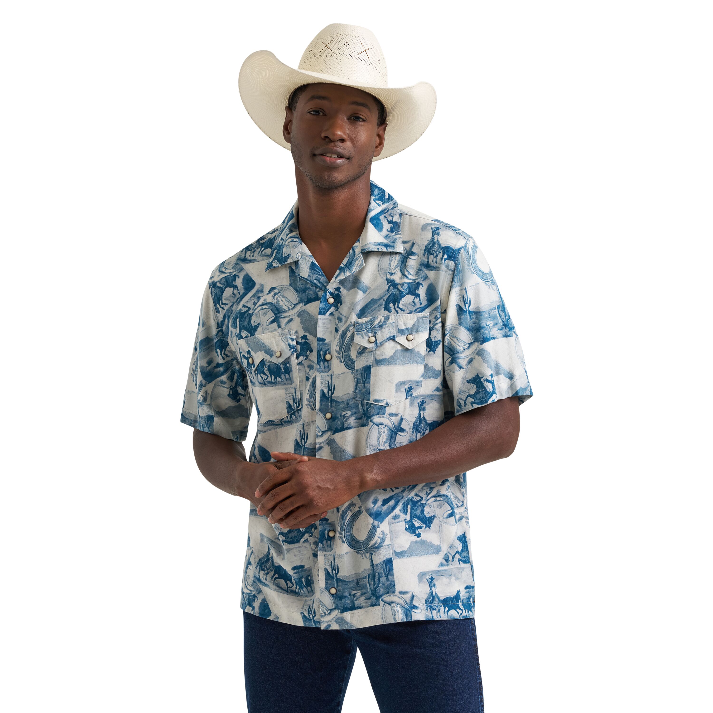 Men's Coconut Cowboy Camp Shirt