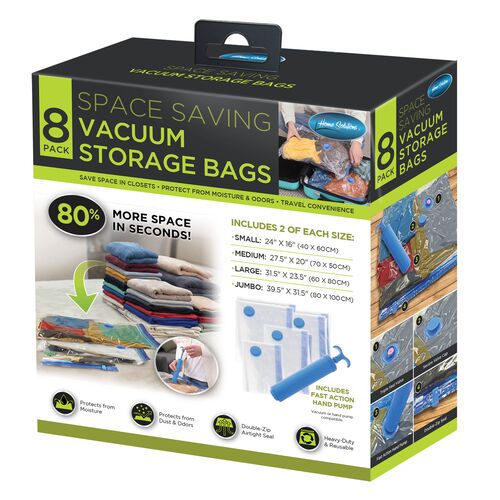 Space Saving Storage Bags with Pump