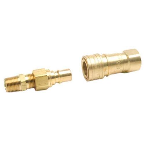 Quick Connector and Full Flow Male Plug