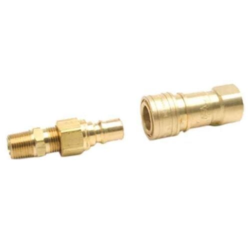 Quick Connector and Full Flow Male Plug