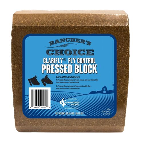Clarifly Fly Control Pressed Block - 33.33 Lb