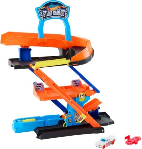 City Track Toy Track Stunt Garage