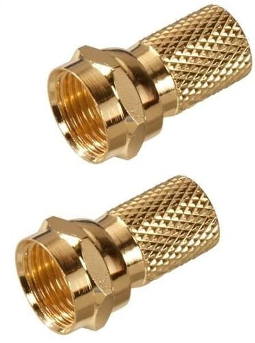 RG6 Type F Coaxial Connector Twist-On