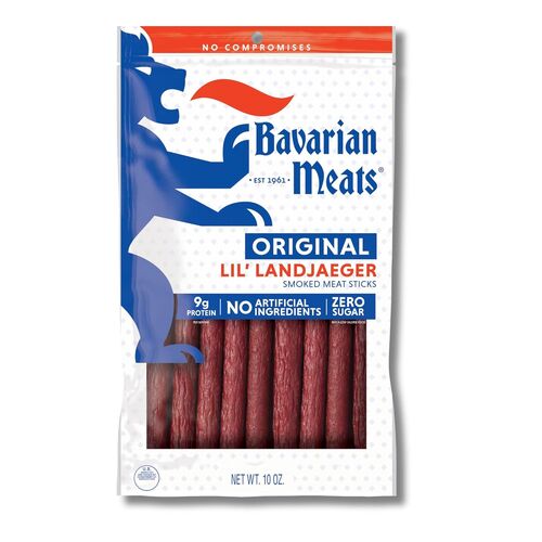 Original Lil' Landjaeger Smoked Meat Sticks - 10 oz