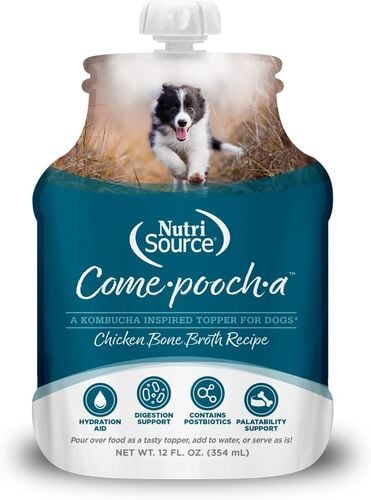 Come-pooch-a Chicken Bone Broth Recipe Topper - 12 oz