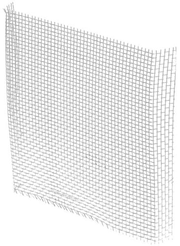 Make-2-Fit 3 in L X 3 in W Aluminum Window Screen Patch Kit