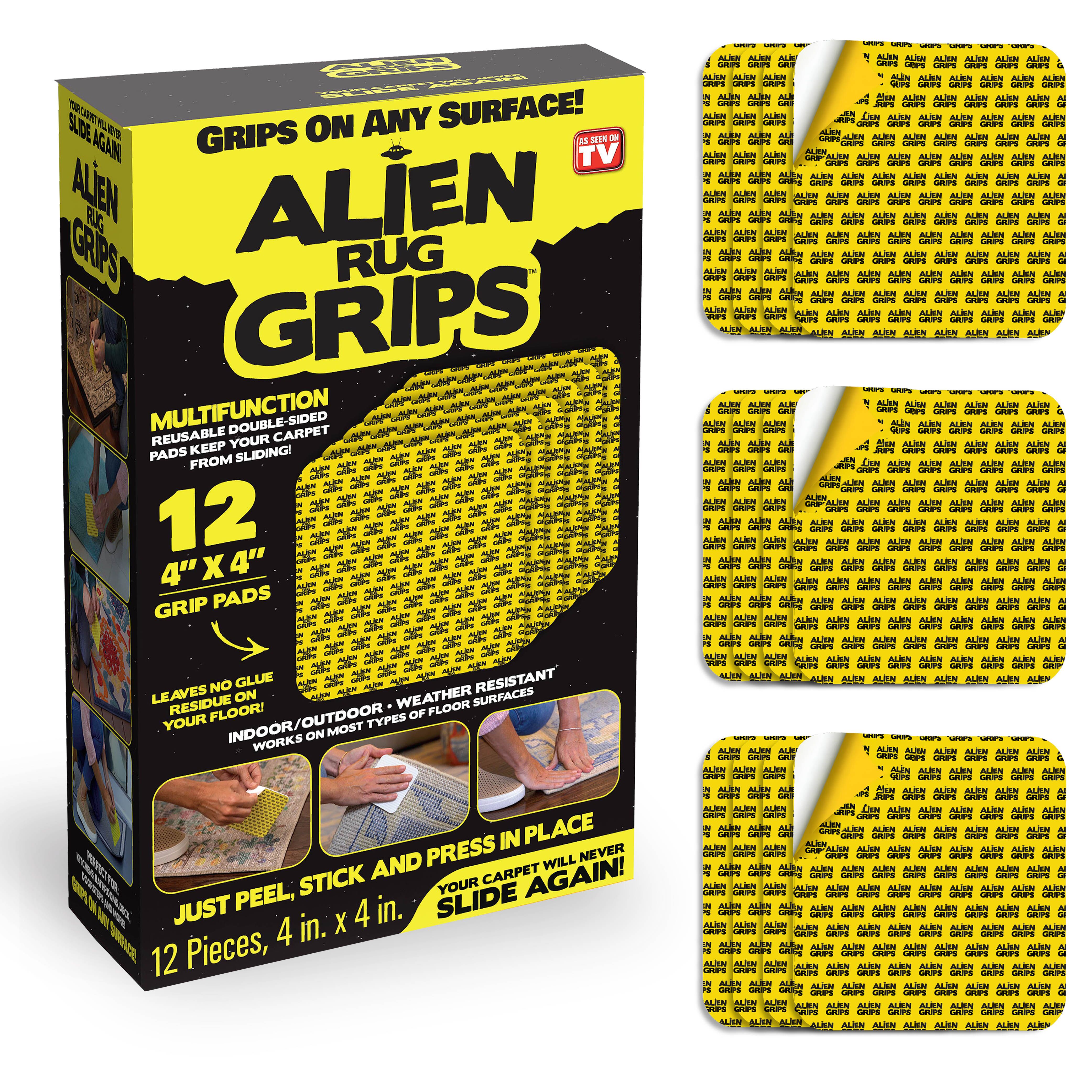 As Seen on TV Alien Rug Grips