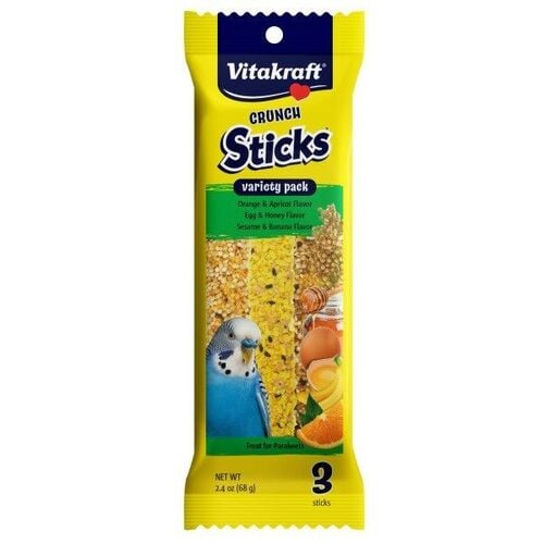 Parakeet Crunch Stick Variety Treat