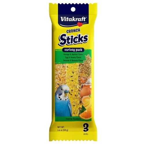 Parakeet Crunch Stick Variety Treat
