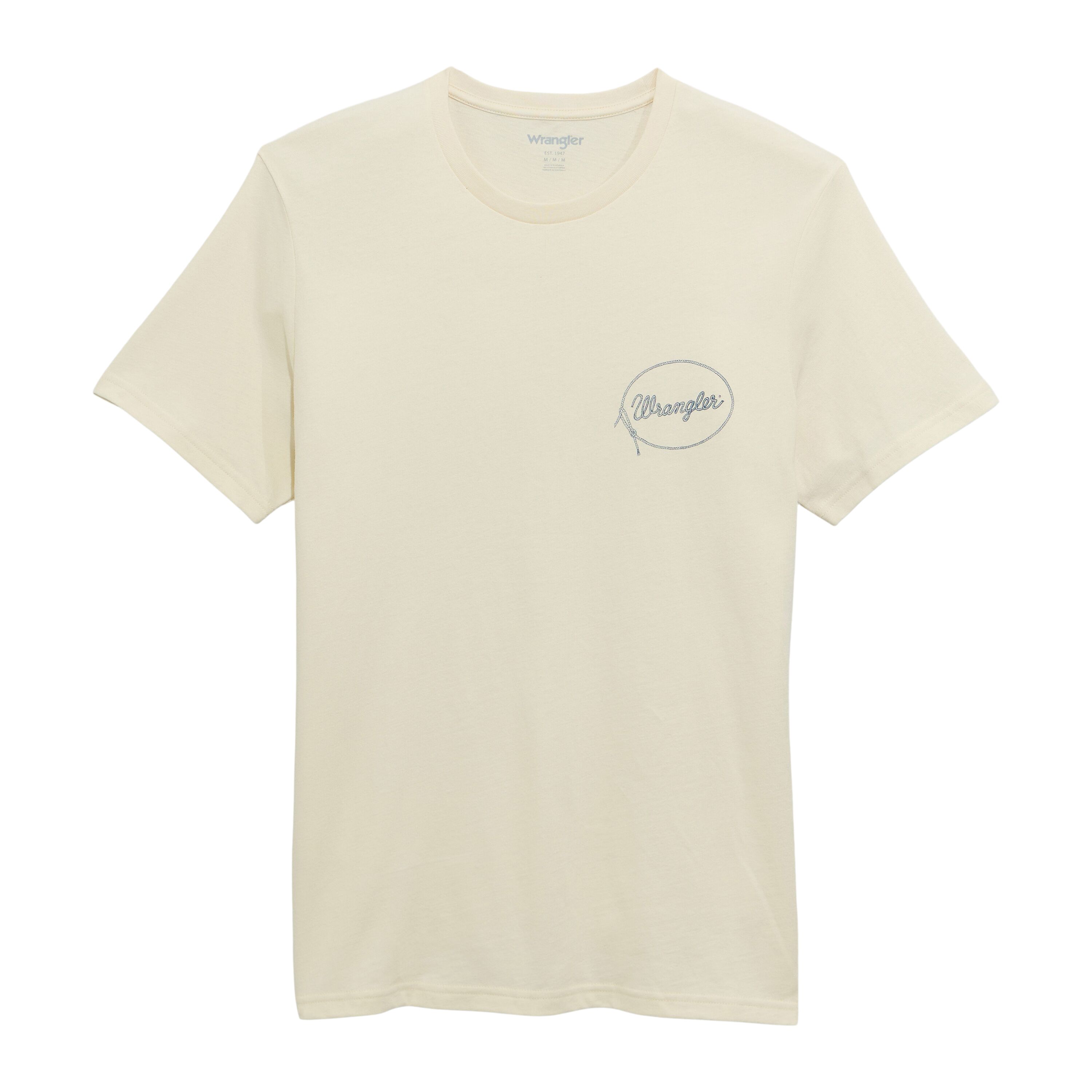 Men's Lassoing Cowboy Back Graphic T-Shirt