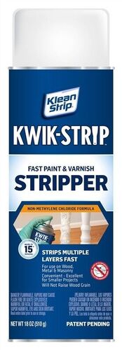 Kwik-Strip Fast Paint & Varnish Stripper Spray - 18 oz
