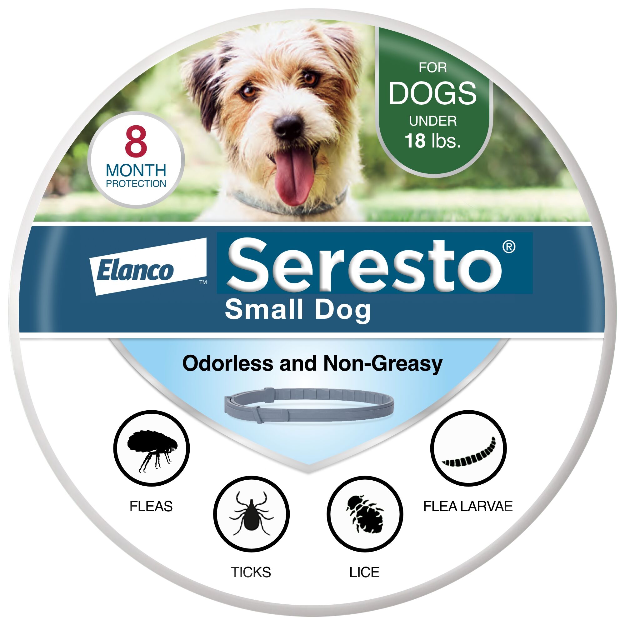 Vet-Recommended Flea & Tick Treatment & Prevention Collar