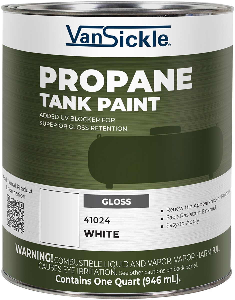 Propane Tank Paint in Gloss White
