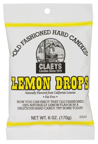 Claeys Candy Old Fashioned Hard Candy - Lemon Drops