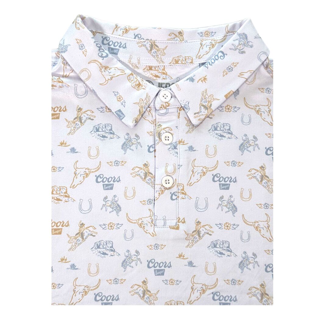 Men's Coors Rodeo Short Sleeve Polo