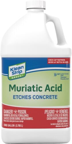 Green Muriatic Acid - 1 Gallon