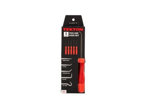 Pointed Pick and Hook Set - 5-Piece