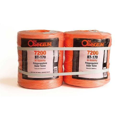 Plastic 7,200 2 Rolls Twine